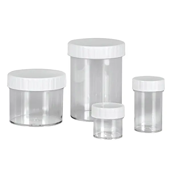 Screw-cap specimen preservation containers 