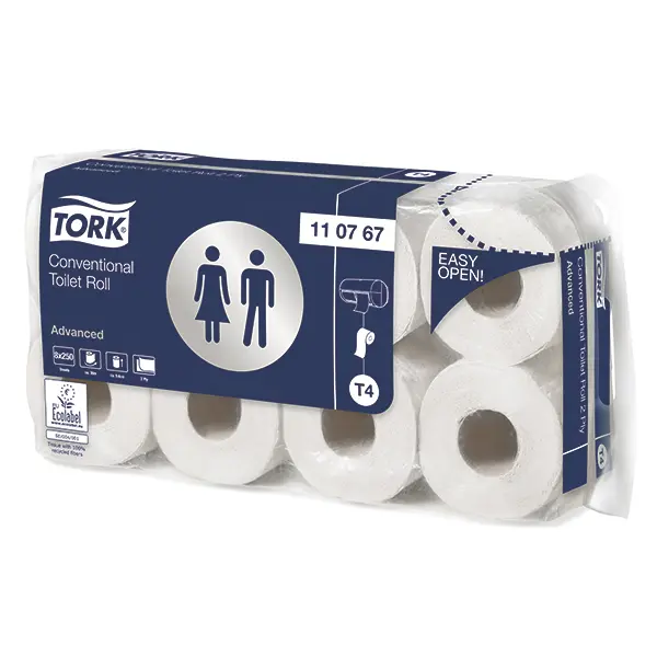 Tork Advanced Toilet Paper 250-sheet
