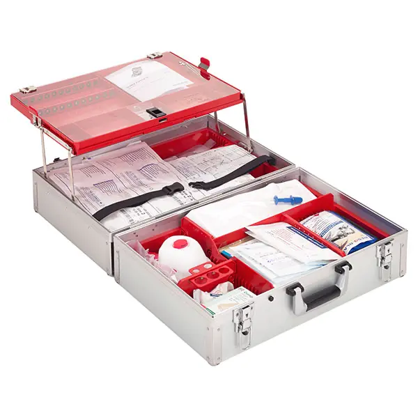 Lifebox U3 Emergency Case with Complete Lifeguard Filling Emergency case complete filling, filled