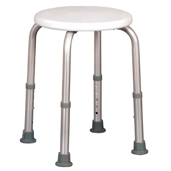 Servocare Shower Stool height-adjustable Shower stool