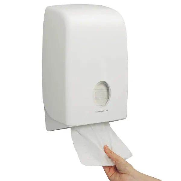 Aquarius* Folded hand towel dispenser 