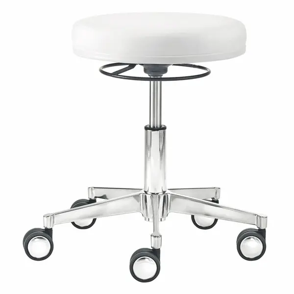 Comfort swivel stool Xpert crystal grey