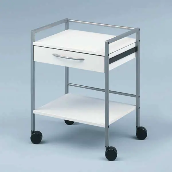 Medi-net multi-purpose table Model 233.606 multi-purpose table
Frame powder coated RAL9002, RAL 9006 or RAL 9007 (please specify)