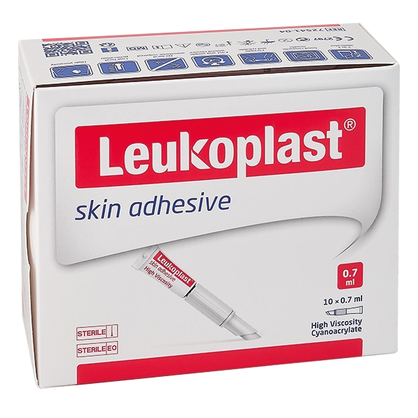 Leukoplast Skin Adhesive Tube 0,7ml, with 2 - in -1 applicator
